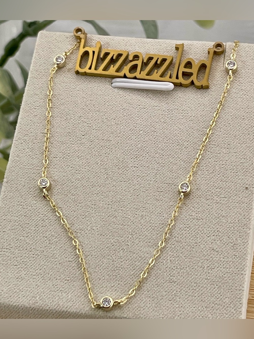 Deal‼️1/4ct Diamond Necklace Minimalist Yellow Gold over 925 Silver. Pendant - Picture 3 of 12